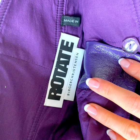 Rotate Vegan Leather Pants - Picture 8 of 9